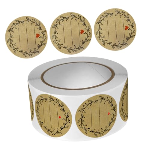 AUTSUPPL 500 Stück Aufkleber Selbstklebend mit Olivenzweig Muster Etiketten für Geschenkverpackung Kuchen Umschläge Vielseitige Siegel aufkleber Papiermaterial AUTSUPPL 500 Stück Aufkleber Selbstklebend mit Olivenzweig Muster Etiketten für Geschenkverpackung Kuchen Umschläge Vielseitige Siegel aufkleber Papiermaterial von AUTSUPPL