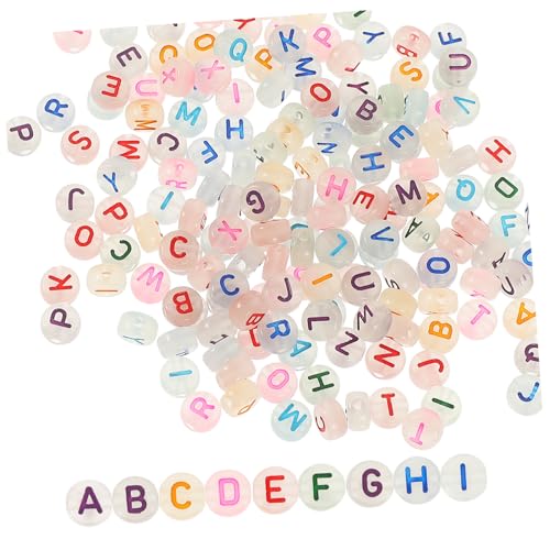 AUTSUPPL 500 Stück Leuchtende Acrylperlen Bunte Spacer Perlen für DIY Schmuck Armbänder Halsketten Bastelperlen Robust und Glatt für Kreative Schmuckherstellung AUTSUPPL 500 Stück Leuchtende Acrylperlen Bunte Spacer Perlen für DIY Schmuck Armbänder Halsketten Bastelperlen Robust und Glatt für Kreative Schmuckherstellung von AUTSUPPL