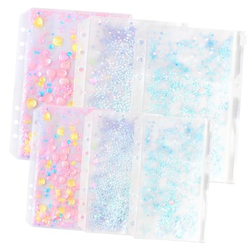 AUTSUPPL 6 Stück Teiliges Extra Dicke Reißverschlusstaschen für Lose Transparente Business Card Storage Bags Binder Storage Zip Bags Organizer für Büro und Schule AUTSUPPL 6 Stück Teiliges Extra Dicke Reißverschlusstaschen für Lose Transparente Business Card Storage Bags Binder Storage Zip Bags Organizer für Büro und Schule von AUTSUPPL