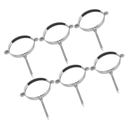 AUTSUPPL 6 Stück Verstellbare Halterungen Für Die Küche, Edelstahl-kaminrohrhalterung, Kaminabzugsrohr-befestigungshalterung, Kaminrohr-halterung AUTSUPPL 6 Stück Verstellbare Halterungen Für Die Küche, Edelstahl-kaminrohrhalterung, Kaminabzugsrohr-befestigungshalterung, Kaminrohr-halterung von AUTSUPPL