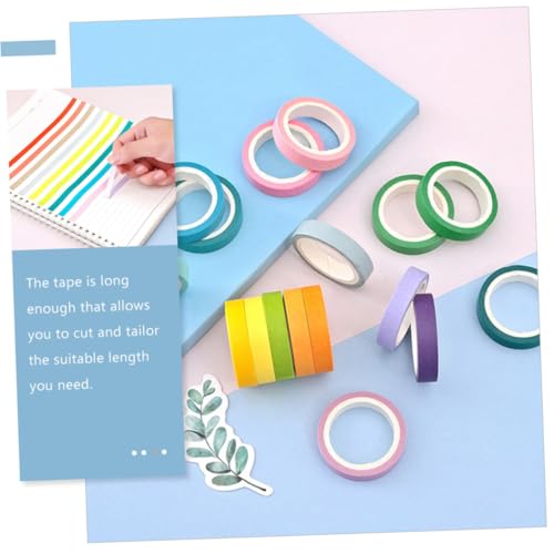 AUTSUPPL 60 Rollen Teiliges Washi Tape Dünnes Handreißbares Scrapbooking Klebeband mit Starker Haftung Vielseitig für DIY Bastelarbeiten Tagebuch Geschenkdekoration AUTSUPPL 60 Rollen Teiliges Washi Tape Dünnes Handreißbares Scrapbooking Klebeband mit Starker Haftung Vielseitig für DIY Bastelarbeiten Tagebuch Geschenkdekoration von AUTSUPPL