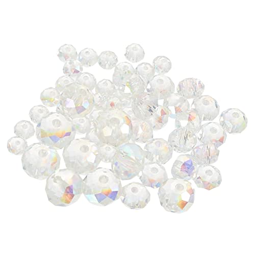 AUTSUPPL 60 Stück Glasperlen Set Bunte Kristallperlen für DIY Armbänder und Ohrringe Flache Beads für Schmuck Basteln AUTSUPPL 60 Stück Glasperlen Set Bunte Kristallperlen für DIY Armbänder und Ohrringe Flache Beads für Schmuck Basteln von AUTSUPPL