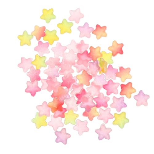AUTSUPPL 60 Stück Teiliges Resin Stern anhänger Bunte Farbverlauf DIY Handyhüllen Dekoration Leichte Langlebige Bastelperlen für Kreative Handyzubehör Gestaltung AUTSUPPL 60 Stück Teiliges Resin Stern anhänger Bunte Farbverlauf DIY Handyhüllen Dekoration Leichte Langlebige Bastelperlen für Kreative Handyzubehör Gestaltung von AUTSUPPL