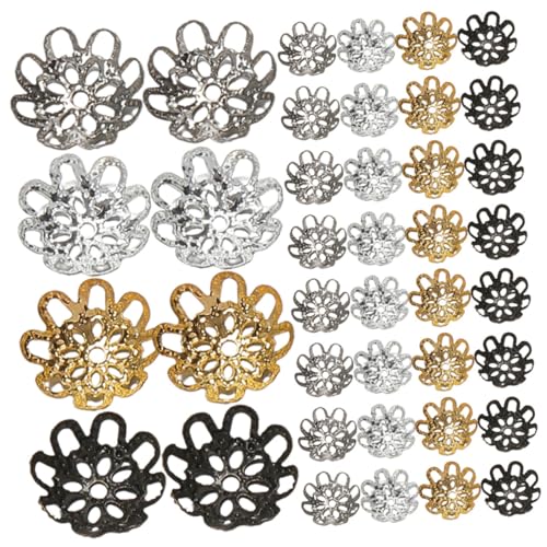 AUTSUPPL 600 Stück Bunte Blumen Perlenkappen aus Langlebiger Eisenlegierung für DIY Schmuckherstellung Geeignet für Armbänder Halsketten und Ohrringe Einzigartiges Design mit Filigranen AUTSUPPL 600 Stück Bunte Blumen Perlenkappen aus Langlebiger Eisenlegierung für DIY Schmuckherstellung Geeignet für Armbänder Halsketten und Ohrringe Einzigartiges Design mit Filigranen von AUTSUPPL