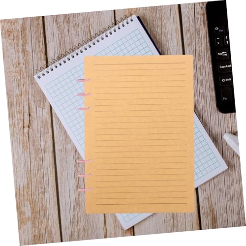 AUTSUPPL 80 Blatt Nachfüllbares Kraftpapier Notizbuch Einlagen Liniert Ringbuch Nachfüllpapier Vielseitig Für Schreiben Zeichnen Basteln Journal Planer AUTSUPPL 80 Blatt Nachfüllbares Kraftpapier Notizbuch Einlagen Liniert Ringbuch Nachfüllpapier Vielseitig Für Schreiben Zeichnen Basteln Journal Planer von AUTSUPPL