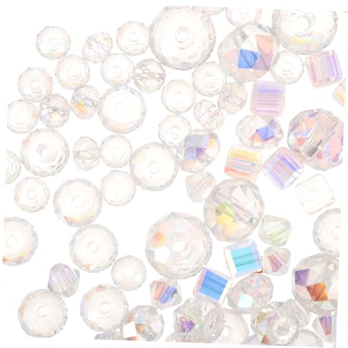 AUTSUPPL 90 Stück Teiliges Facettiertes Glasperlen für Schmuckherstellung Vielseitige DIY Perlen in Verschiedenen und Farben für Armbänder Halsketten Perlenweben und Originelles Basteln AUTSUPPL 90 Stück Teiliges Facettiertes Glasperlen für Schmuckherstellung Vielseitige DIY Perlen in Verschiedenen und Farben für Armbänder Halsketten Perlenweben und Originelles Basteln von AUTSUPPL