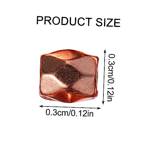 AUTSUPPL 900 Stück DIY Spacer Perlen Vergoldet Rhodium Roségold Lose Abstandshalter Perlen für Armband Halskette Schmuckherstellung und Bastelzubehör AUTSUPPL 900 Stück DIY Spacer Perlen Vergoldet Rhodium Roségold Lose Abstandshalter Perlen für Armband Halskette Schmuckherstellung und Bastelzubehör von AUTSUPPL