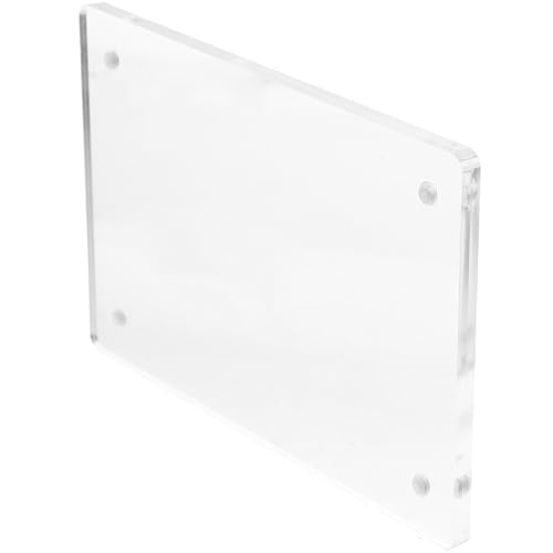 AUTSUPPL Acrylschild Preisschildhalter Transparent Runde Ecken für Werbung Menüs Broschüren für Einzelhandel Büro Restaurant und Veranstaltungen von AUTSUPPL