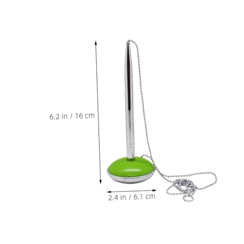 AUTSUPPL Bank Counter Kugelschreiber mit Kette Ergonomischer Griff Langlebige Farbversiegelung Stehendes Design Schreibstift für Büro Empfang Hotel Schreibtisch AUTSUPPL Bank Counter Kugelschreiber mit Kette Ergonomischer Griff Langlebige Farbversiegelung Stehendes Design Schreibstift für Büro Empfang Hotel Schreibtisch von AUTSUPPL