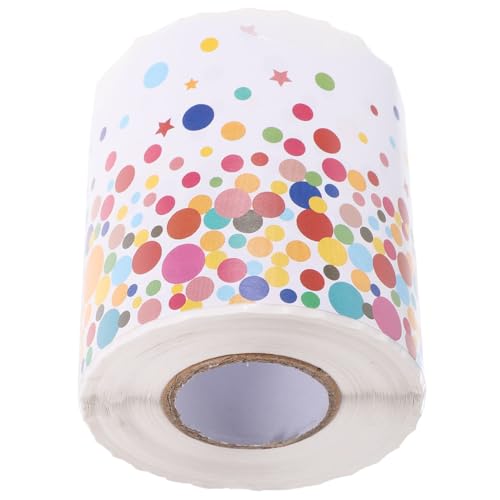 AUTSUPPL Bunte Pinnwand Bordüre Aufkleber Wellenförmiges Dekorationspapier für Klassenzimmer DIY Randbesatz für Tafel Party und Büro Zuschnittbar Platzsparend und Vielseitig Einsetzbar von AUTSUPPL