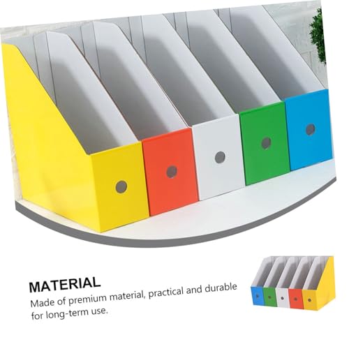 AUTSUPPL Buntes Dokumentenablage Papier mit Beschreibbaren Fächern Praktischer Ordnungshelfer für Schüler und Büro Platzsparender Bücher Aktenhalter für Desktop einsatz AUTSUPPL Buntes Dokumentenablage Papier mit Beschreibbaren Fächern Praktischer Ordnungshelfer für Schüler und Büro Platzsparender Bücher Aktenhalter für Desktop einsatz von AUTSUPPL