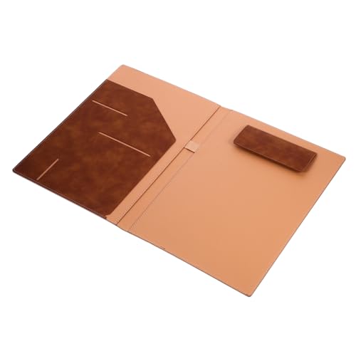 AUTSUPPL Business Portfolio Ordner Multifunktionaler Dokumentenhalter aus Braunem Leder mit Magnetverschluss Organizer für Interviews und Büro Praktischer Aktenordner für Dokumente und AUTSUPPL Business Portfolio Ordner Multifunktionaler Dokumentenhalter aus Braunem Leder mit Magnetverschluss Organizer für Interviews und Büro Praktischer Aktenordner für Dokumente und von AUTSUPPL