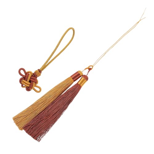 AUTSUPPL Chinesischer Knoten Quaste Anhänger für DIY Basteln Langlebiges Material Abriebfest Traditioneller Taiji Stil Dekorative Fransen für Frühlingsfest und Handwerkprojekte AUTSUPPL Chinesischer Knoten Quaste Anhänger für DIY Basteln Langlebiges Material Abriebfest Traditioneller Taiji Stil Dekorative Fransen für Frühlingsfest und Handwerkprojekte von AUTSUPPL