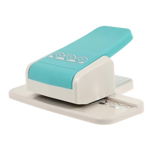 AUTSUPPL DIY Papierstanzer Handstanzer Motivlocher für Bastelpapier Scrapbooking mit Stabilem Edelstahl und Tragbar Leicht Präzises Stanzen für DIY Bastelmaterial Zufällige Zufällige Farbe von AUTSUPPL