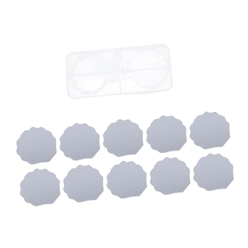 AUTSUPPL DIY Silikonform für Make up Spiegel Gießform aus Flexiblem Langlebigem Silikon Sicher und Einfach zu Reinigen für Kreative Bastelprojekte und Spiegelherstellung Zuhause von AUTSUPPL