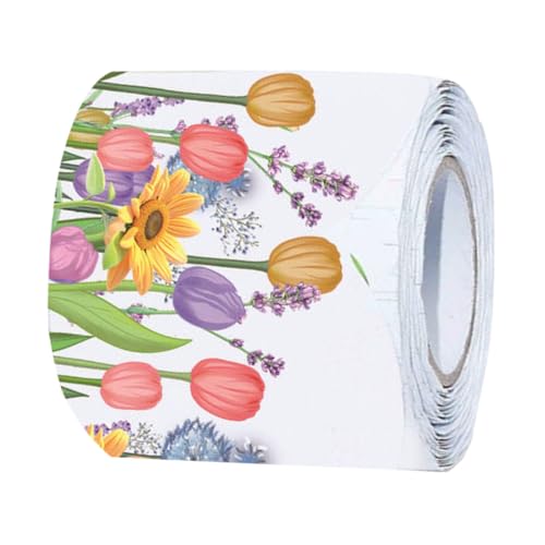 AUTSUPPL Frühling Tulpen Party Dekor Border Sticker Ersatzbarer Bulletin Board Bunte Klassenzimmerrahmen für Tafel Fenster Wand und Accessoires AUTSUPPL Frühling Tulpen Party Dekor Border Sticker Ersatzbarer Bulletin Board Bunte Klassenzimmerrahmen für Tafel Fenster Wand und Accessoires von AUTSUPPL