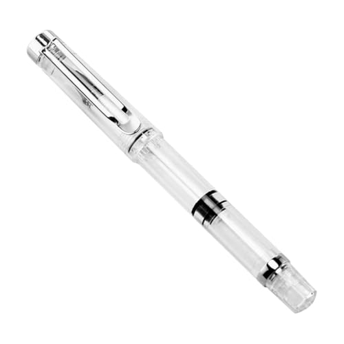 AUTSUPPL Füllfederhalter Pinselstift mit Kolbenfüllung Flexibel für Kalligraphie und Aquarellmalerei Anfänger und Profis Langlebiger Kunststoff Stift mit Glattem Tintenfluss von AUTSUPPL