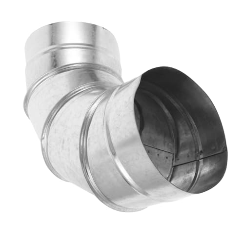AUTSUPPL Galvanisierter Bogen Ofenrohr aus Eisen Langlebiger Kaminbogen für Küchenlüftung Kompakter Spiralschlauch als Abgasrohrverlängerung Maßgeschneidert für Dunstabzugshauben und AUTSUPPL Galvanisierter Bogen Ofenrohr aus Eisen Langlebiger Kaminbogen für Küchenlüftung Kompakter Spiralschlauch als Abgasrohrverlängerung Maßgeschneidert für Dunstabzugshauben und von AUTSUPPL