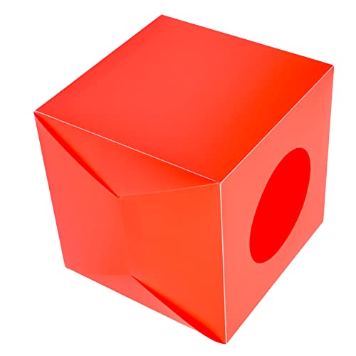 AUTSUPPL Gewinnspielbox Multifunktionale Lotteriebox aus Hochwertigem Kunststoff für Veranstaltungen Spenden und Verlosungen Einfache Nutzung mit Runder Öffnung von AUTSUPPL
