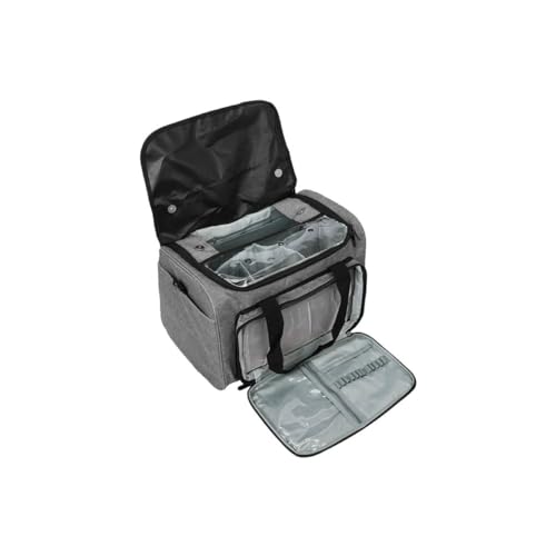 AUTSUPPL Große Multifunktionale Oxford handtasche aus Robustem Oxford material mit Verschleißfestem Reißverschluss und Schultergurt als Wollgarn aufbewahrungstasche für Reisen und von AUTSUPPL