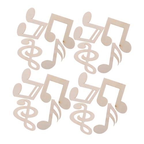 AUTSUPPL Holz-musiknoten zum Basteln Robuste Unbemalte Holzstücke Hohe Noten Sichere Diy-bastelmaterialien für Kreative Partydekoration und Lernspielzeug AUTSUPPL Holz-musiknoten zum Basteln Robuste Unbemalte Holzstücke Hohe Noten Sichere Diy-bastelmaterialien für Kreative Partydekoration und Lernspielzeug von AUTSUPPL