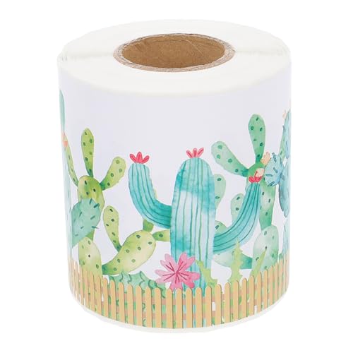 AUTSUPPL Kakteen motiv Pinnwand Randaufkleber DIY Border Decal für Tafeln Fenster Büro Klassenzimmerdekoration Selbstklebend Kreative Bulletin Board Umrandung von AUTSUPPL