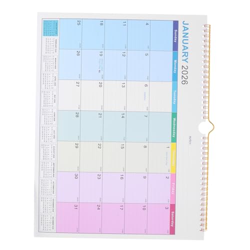 AUTSUPPL Kalender 2026–2027: Monatlicher Wandplaner-notizblock, 2026 Bis 2027, Hängender 18-monats-kalender Mit Markierten Feiertagen Für Zuhause, Schule Und Arbeit AUTSUPPL Kalender 2026–2027: Monatlicher Wandplaner-notizblock, 2026 Bis 2027, Hängender 18-monats-kalender Mit Markierten Feiertagen Für Zuhause, Schule Und Arbeit von AUTSUPPL