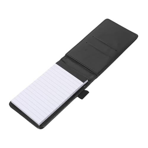 AUTSUPPL Kleines Tragbares Notizbuch mit Liniertem Papier Multifunktionales Memo Pad für Büro Schule und Alltag Schwarzes Pocket Notebook für Schnelle Notizen und To Do Listen von AUTSUPPL