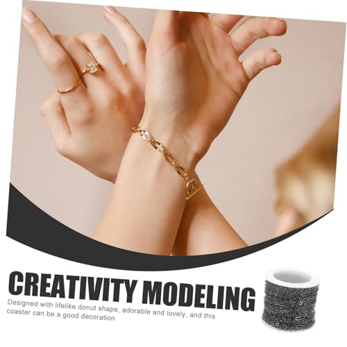 AUTSUPPL Kupfer Kreuzkettenglieder Kette DIY Schmuckkette Flach Robust Vielseitig für Halsketten Armbänder Taschenbekleidung Zubehör Handschonend Geruchsfrei AUTSUPPL Kupfer Kreuzkettenglieder Kette DIY Schmuckkette Flach Robust Vielseitig für Halsketten Armbänder Taschenbekleidung Zubehör Handschonend Geruchsfrei von AUTSUPPL