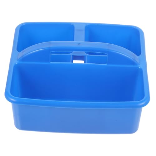 AUTSUPPL Multifunktionaler Schul Bastel Organizer mit Tragegriff Großer Aufbewahrungsbox für Stifte Kunst Schreibmaterialien Vielseitiger Aufbewahrungskorb in Blau Leicht zu Reinigen und AUTSUPPL Multifunktionaler Schul Bastel Organizer mit Tragegriff Großer Aufbewahrungsbox für Stifte Kunst Schreibmaterialien Vielseitiger Aufbewahrungskorb in Blau Leicht zu Reinigen und von AUTSUPPL
