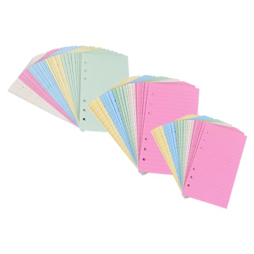 AUTSUPPL Notizbuch Nachfüllpapier Liniert Blanko Dickes Strapazierfähiges Innenpapier Kompatibel mit Spiral und Ringbuch Vielseitig für Büro und Zuhause Teiliges Ersatzpapier von AUTSUPPL