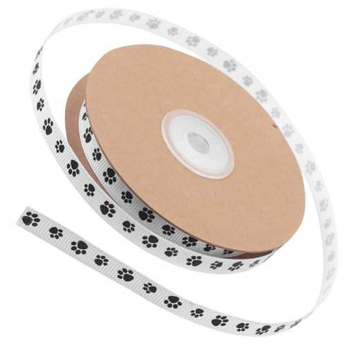 AUTSUPPL Pfotenabdruck Ripsband Breit Polyester Weiches Langlebiges Bastelband mit Hunde motiv für DIY Kleidung Hüte Geschenkverpackung und Haustierdekorationen AUTSUPPL Pfotenabdruck Ripsband Breit Polyester Weiches Langlebiges Bastelband mit Hunde motiv für DIY Kleidung Hüte Geschenkverpackung und Haustierdekorationen von AUTSUPPL