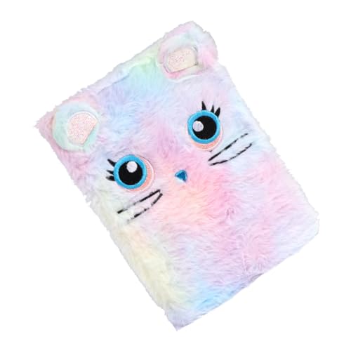 AUTSUPPL Plüsch Notizbuch Cartoon Mädchen Buntes Tagebuch Schreibblock für Schüler Weiches Scrapbook Geschenk mit Farbigem Katzenmotiv AUTSUPPL Plüsch Notizbuch Cartoon Mädchen Buntes Tagebuch Schreibblock für Schüler Weiches Scrapbook Geschenk mit Farbigem Katzenmotiv von AUTSUPPL