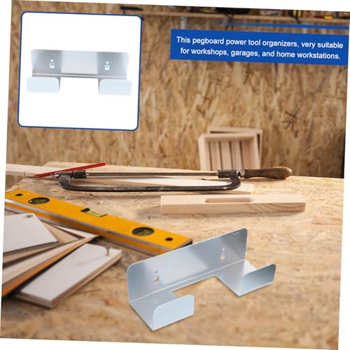 AUTSUPPL Power Tool Storage Holder Metall Pegboard Bohrständer Wandhalterung Robustes Bohrmaschinen Regal Für Werkstatt Garage Organisation von AUTSUPPL