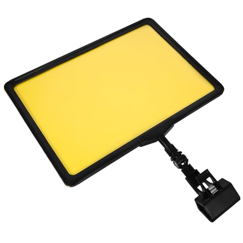 AUTSUPPL Preisschildhalter mit Schwarzem Rahmen und Gelbem Wiederbeschreibbarer Preisschild clip für Obst Gemüsepreise Praktischer Etikettenhalter für Supermarkt Marktstand und Bürotisch AUTSUPPL Preisschildhalter mit Schwarzem Rahmen und Gelbem Wiederbeschreibbarer Preisschild clip für Obst Gemüsepreise Praktischer Etikettenhalter für Supermarkt Marktstand und Bürotisch von AUTSUPPL