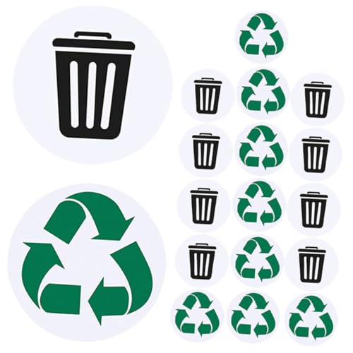 AUTSUPPL Recycling Aufkleber PVC Wasserfest Mülltonnen Etiketten Selbstklebend Langlebig Rückstandsfrei Entfernbar für Effektive Mülltrennung und Saubere Abfallorganisation AUTSUPPL Recycling Aufkleber PVC Wasserfest Mülltonnen Etiketten Selbstklebend Langlebig Rückstandsfrei Entfernbar für Effektive Mülltrennung und Saubere Abfallorganisation von AUTSUPPL