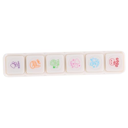 AUTSUPPL Robustem Abs Kunststoff Niedliche Stamps für Scrapbooking DIY Karten und Bastelprojekte Vielseitig Einsetzbar für Geschenkverpackungen und Persönliche Dekorationen Stempel Karten von AUTSUPPL