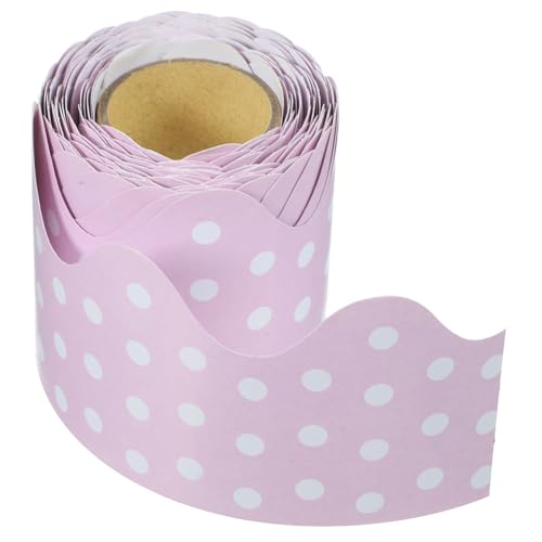 AUTSUPPL Schulklassenzimmer Dekoratives Randpapier Selbstklebend Für Pinnwand und Tafel Stabiler Klebestreifen Mit Punktemuster Vielseitig Für Wand Schreibtisch Schrank AUTSUPPL Schulklassenzimmer Dekoratives Randpapier Selbstklebend Für Pinnwand und Tafel Stabiler Klebestreifen Mit Punktemuster Vielseitig Für Wand Schreibtisch Schrank von AUTSUPPL