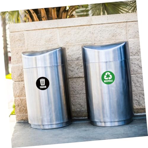 AUTSUPPL Selbstklebende Mülltonnen Aufkleber Wasserfeste PVC Abfalltrennungs etiketten für Recycling und Restmüll Robust und Langlebig Geeignet für Haushalt Büro und Öffentliche Bereiche AUTSUPPL Selbstklebende Mülltonnen Aufkleber Wasserfeste PVC Abfalltrennungs etiketten für Recycling und Restmüll Robust und Langlebig Geeignet für Haushalt Büro und Öffentliche Bereiche von AUTSUPPL