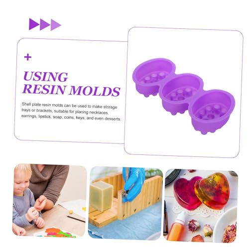AUTSUPPL Silikon Seifenform Oval Massage Design Flexibel Antihaft DIY Seifen Gießform Praktisch für Handgemachte Seifen und Aromatherapie Wiederverwendbar Hohlraum Massage Seifenform von AUTSUPPL