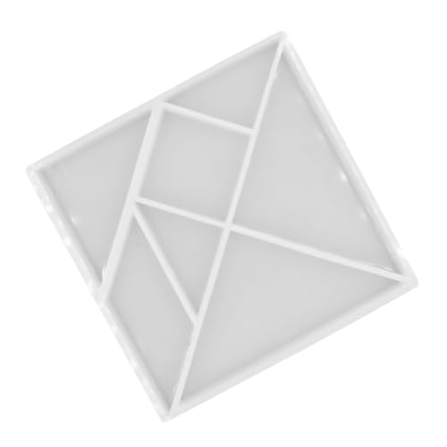 AUTSUPPL Silikon Tangram Form Lebensmittelecht Flexibel Epoxidharz Gießform DIY Basteln Kunstharz Handwerk Transparent Einfach zu Reinigen für Kreative Puzzle Herstellung AUTSUPPL Silikon Tangram Form Lebensmittelecht Flexibel Epoxidharz Gießform DIY Basteln Kunstharz Handwerk Transparent Einfach zu Reinigen für Kreative Puzzle Herstellung von AUTSUPPL