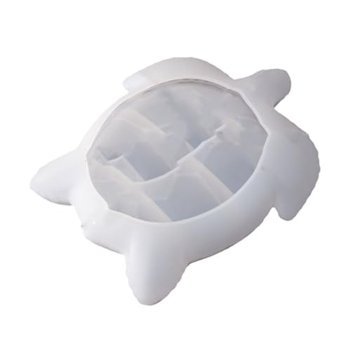 AUTSUPPL Silikonform Schildkröte Tablett Gießform Flexibel Langlebig DIY Basteln Harzform für Aufbewahrungsschale Kreatives Handwerk Silikon Gießform für Epoxidharzplatte von AUTSUPPL