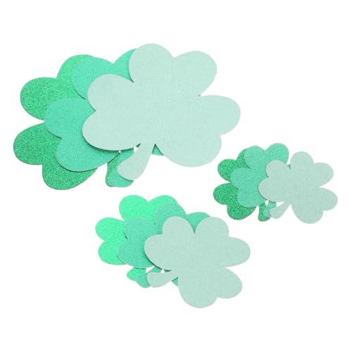 AUTSUPPL St Patrick's Day Papier-kleeblatt Dekoration DIY Bastelset mit Klebepunkten Bunte Papier-kleeblatt-ausschnitte für Klassenzimmer Pinnwand Party und Bastelprojekte AUTSUPPL St Patrick's Day Papier-kleeblatt Dekoration DIY Bastelset mit Klebepunkten Bunte Papier-kleeblatt-ausschnitte für Klassenzimmer Pinnwand Party und Bastelprojekte von AUTSUPPL