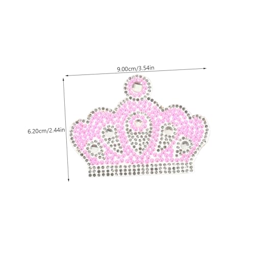 AUTSUPPL Strass Kronen Bügelflicken Glitzer Aufbügler Patch für Kleidung Jeans Taschen DIY Applikation Langlebig Praktisch Modisch von AUTSUPPL