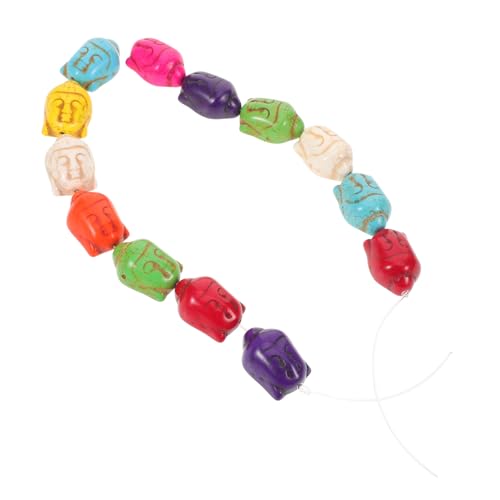 AUTSUPPL Türkisfarbene Buddhistische Perlen Accessoires Türkisstein Buddha Natürliche Perlen Gebetsperle Türkis Buddha Stein Lose Anhänger Türkisstein AUTSUPPL Türkisfarbene Buddhistische Perlen Accessoires Türkisstein Buddha Natürliche Perlen Gebetsperle Türkis Buddha Stein Lose Anhänger Türkisstein von AUTSUPPL