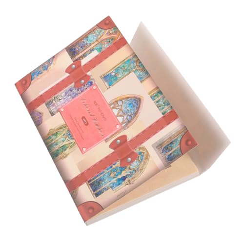 AUTSUPPL Vintage Scrapbooking Papier DIY Bastelmaterial für Journaling Tagebuch Notizbücher mit Klassischem Schmetterling muster und Farbenfrohem Hintergrunddesign für Geschenkverpackung von AUTSUPPL