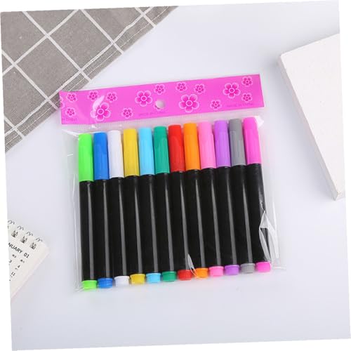 AUTSUPPL Wischfeste Ungiftige Wasserfarben stifte für Flüssige Aquarell malstifte Geruchlos Umweltfreundlich für LED fluoreszenztafeln und Pu zeichenbretter von AUTSUPPL