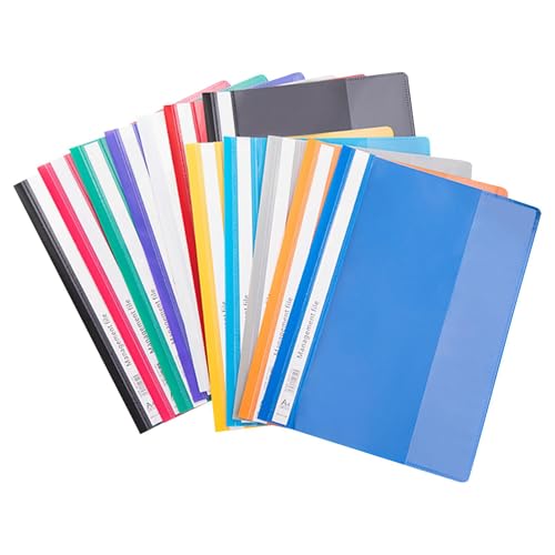 Dokumentenmappe, Projektmappen, Kunststoff, A4, Dokumentenmappen, Präsentationsmappen, A4, Kunststoffhülle mit transparentem Deckel, Ordner für Papiere, A4, Berichte, Dokumente, Ordner, Organizer, 12 Dokumentenmappe, Projektmappen, Kunststoff, A4, Dokumentenmappen, Präsentationsmappen, A4, Kunststoffhülle mit transparentem Deckel, Ordner für Papiere, A4, Berichte, Dokumente, Ordner, Organizer, 12 von AUTUUCKEE