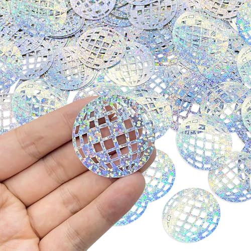 Glitzer-Discokugel-Tisch-Konfetti, Discokugel-Konfetti, Tischdekoration, Diskokugeln, Tischdekoration für Junggesellinnenabschied, Disco-Party-Dekorationen für 70er-, 80er-, Glitzer-Discokugel-Tisch-Konfetti, Discokugel-Konfetti, Tischdekoration, Diskokugeln, Tischdekoration für Junggesellinnenabschied, Disco-Party-Dekorationen für 70er-, 80er-, von AUTUUCKEE