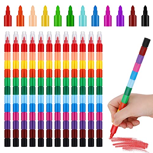 AUXSOUL 12 Stück Stapelbare Wachsmalstifte Set, Baustein Buntstifte, Stapelbare Buntstifte, Farbwechselstift, Regenbogenstifte,12 Farben Malen Buntstifte für kinder Geburtstag Gefälligkeiten AUXSOUL 12 Stück Stapelbare Wachsmalstifte Set, Baustein Buntstifte, Stapelbare Buntstifte, Farbwechselstift, Regenbogenstifte,12 Farben Malen Buntstifte für kinder Geburtstag Gefälligkeiten von AUXSOUL